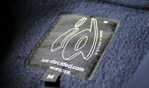 Premium Collegiate Hoodie - Navy