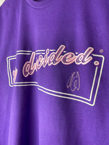 Neon City Tee - Purple Haze