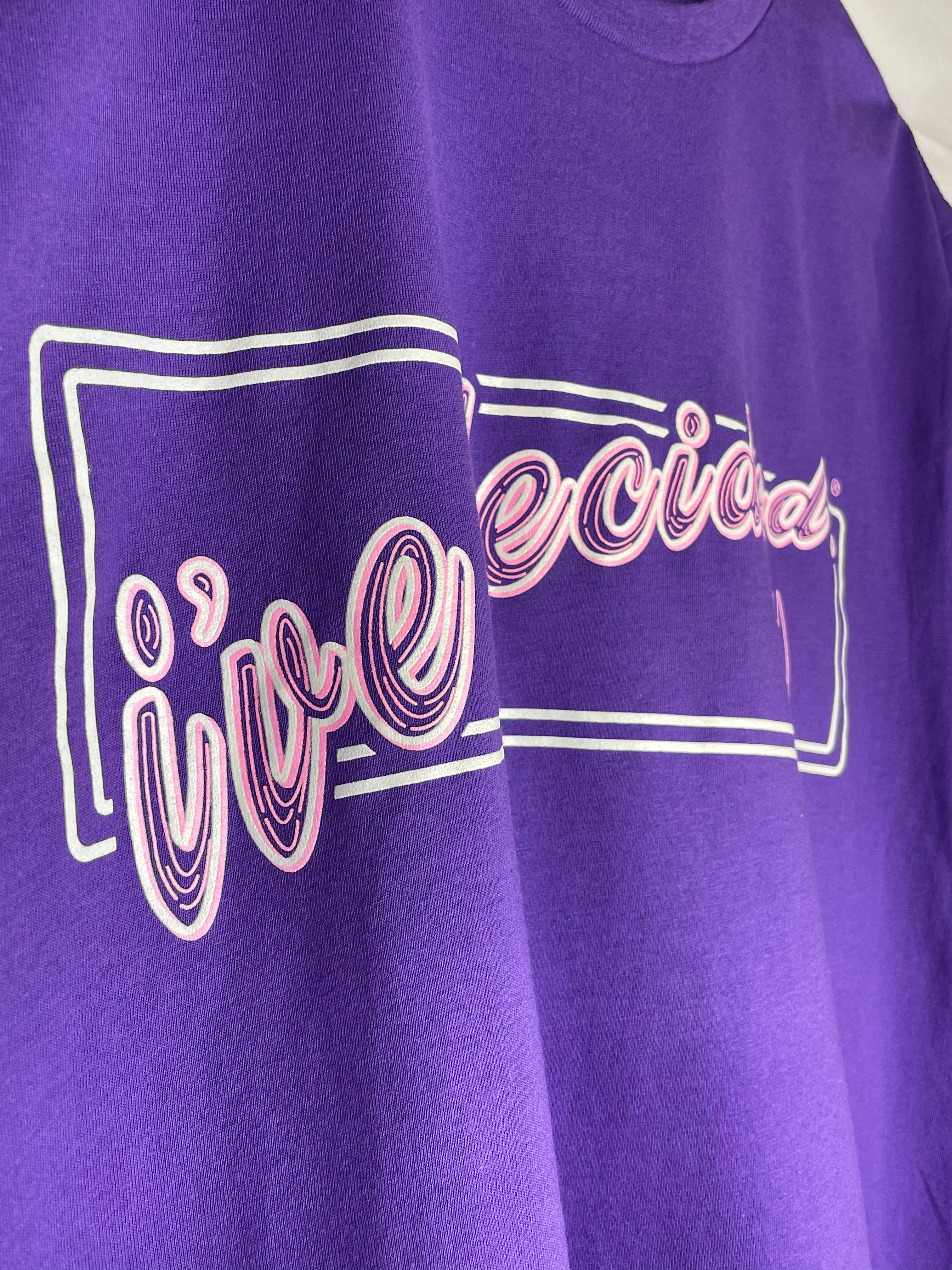 Neon City Tee - Purple Haze