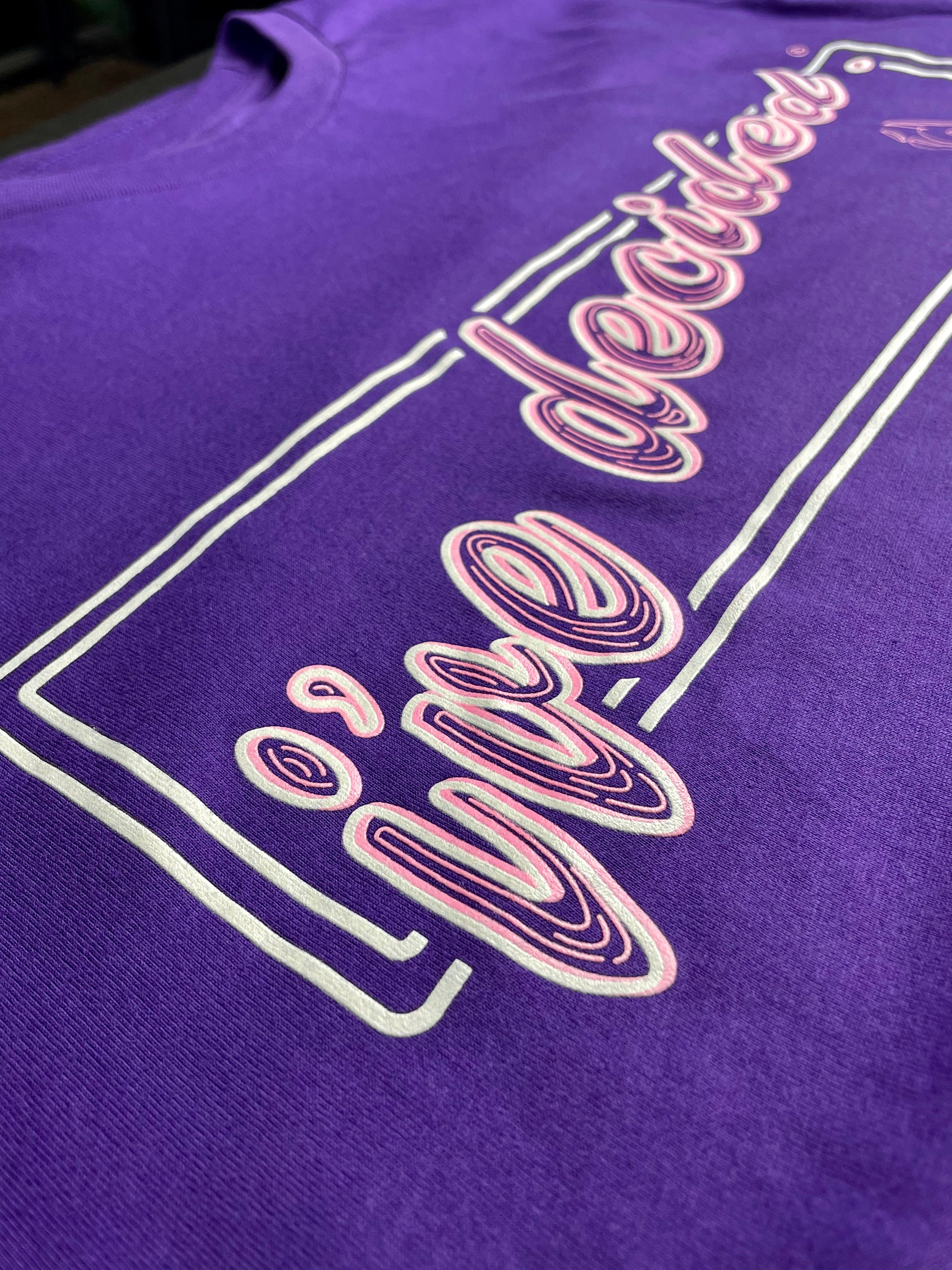 Neon City Tee - Purple Haze