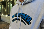 Load image into Gallery viewer, Premium Collegiate Hoodie - Grey
